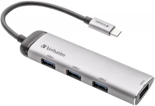 USB-C multiport hub met 4 USB 3.2-poorten