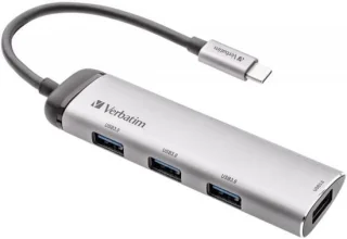 USB-C multiport hub met 4 USB 3.2-poorten