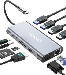 USB-C Multiport Hub - Zilver