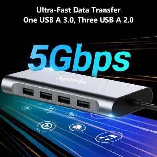 USB-C Multiport Hub - Zilver