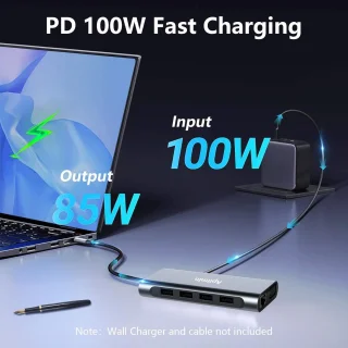 USB-C Multiport Hub - Zilver