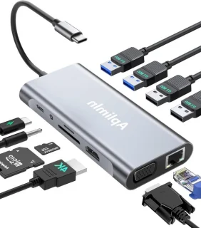 USB-C Multiport Hub - Zilver