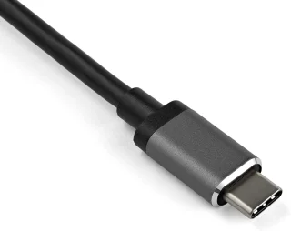 USB-C multiport video adapter met Mini DP en VGA