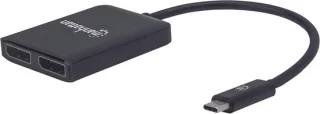 USB-C naar 2x DisplayPort Adapter Hub
