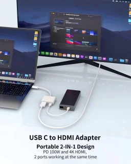 USB-C naar HDMI-adapter