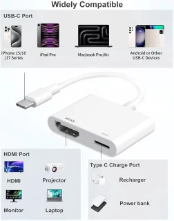 USB-C naar HDMI-adapter