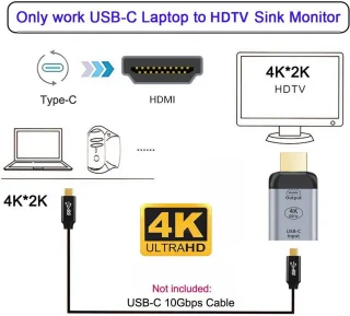 USB-C naar HDMI-adapter