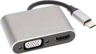 USB-C naar HDMI VGA adapter