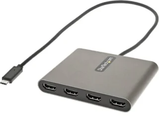 USB-C naar Quad HDMI-adapter