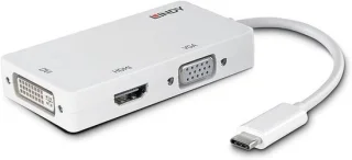 USB C naar triple display adapter