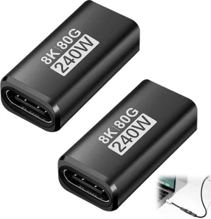USB C naar USB C-adapter 2 stuks - ShopVlot