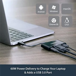 USB-C naar VGA Adapter