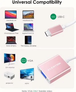 USB-C naar VGA adapter