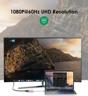 USB-C naar VGA adapter