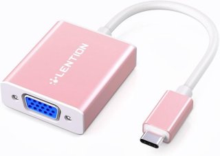 Eenvoudige en robuuste USB-C naar VGA verbinding voor onderweg