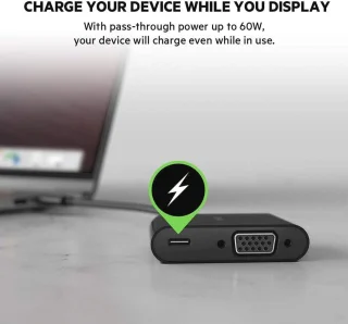 USB-C naar VGA Adapter
