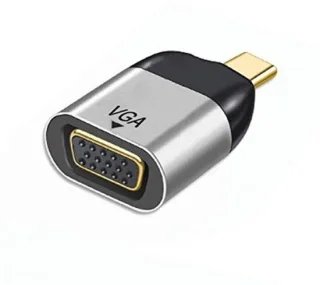 USB-C naar VGA-adapter voor beeldscherm en projector, 1080p