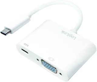 USB-C naar VGA-adapter wit