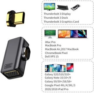 USB-C naar VGA adapterkabel
