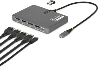USB-C Quad-monitoradapter