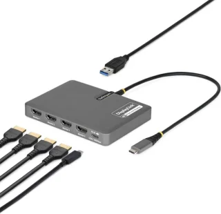 USB-C Quad-monitoradapter