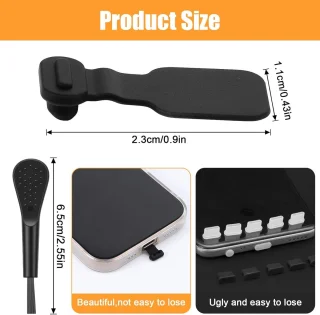 USB-C Stofdoppen (10 stuks)