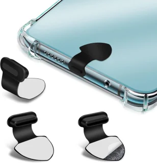 USB C stofpluggen 3 stuks siliconen - ShopVlot