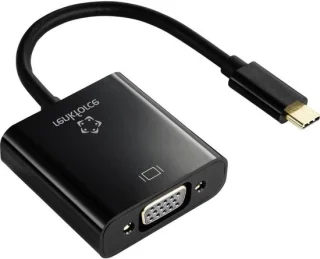 USB-C VGA-adapter zwart