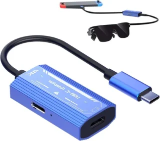 USB-c-videoconverter, zwart