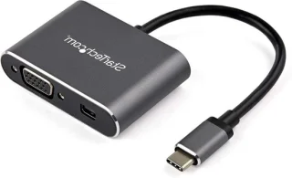 USB-C videoverdeler ruimte grijs
