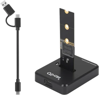 USB dockingstation type-c hub grijs