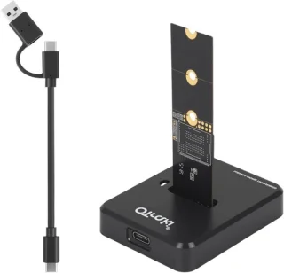 USB dockingstation type-c hub grijs