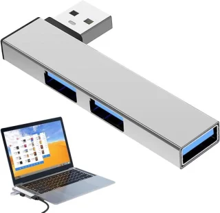 Usb-extender hub 79 cm meerkleurig