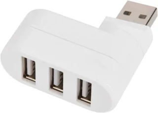 USB-hub 3-poorts wit