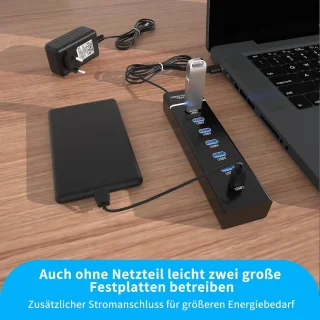 USB Hub 3.0 7-poorts