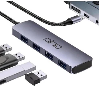 Usb hub 4 poorten USB-C-adapter