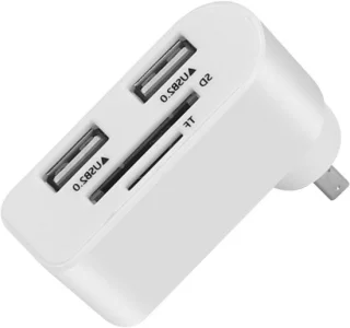 USB hub 4-poorts wit