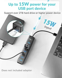 USB-hub 7-poorts