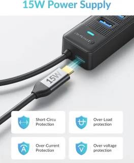 USB-hub 7-poorts