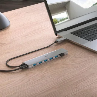 USB-hub 7-poorts (USB-A & USB-C)