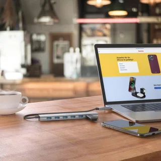 USB-hub 7-poorts (USB-A & USB-C)