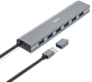 USB Hub 7-poorts USB-A & USB-C