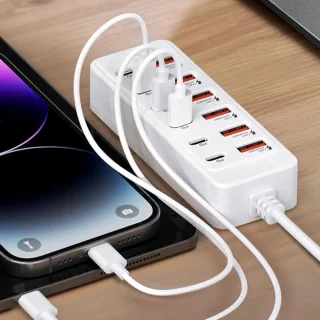 USB-hub adapter type-c dockingstation zwart
