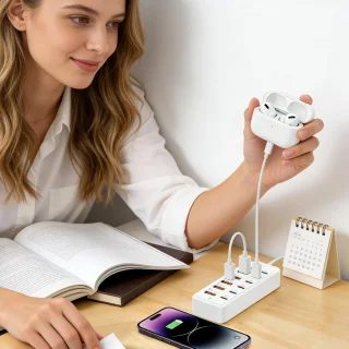 USB-hub adapter type-c dockingstation zwart