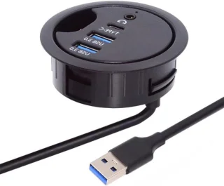 USB hub audio interface desktop dock station