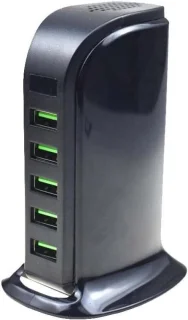 USB-hub Desktop Zwart