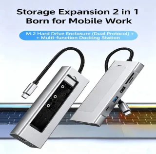 USB hub dock
