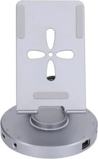 USB hub dockingstation 10-poorts aluminium