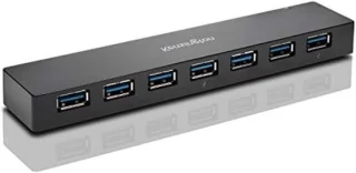Usb hub extern 7 poorten 10,67 cm zwart