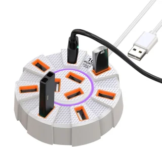 USB Hub Multiport Adapter - 5 Gbps - Wit